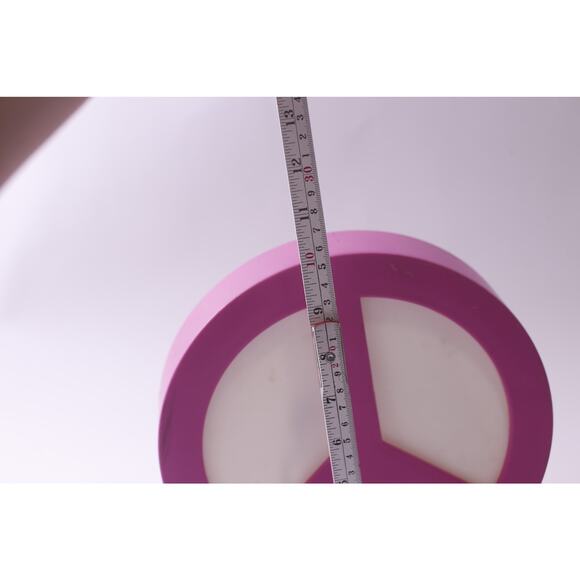 1960s Style, Peace, 1990s, Light Up, Wall Decor Wall Hanging, Wall Decor, Vintag - Picture 2 of 3